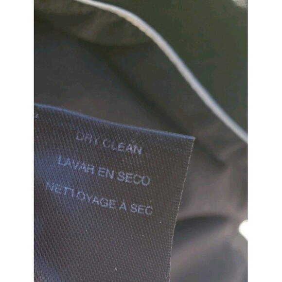 White House Black Market Women’s Jacket Blazer 8 Black 3/4 Sleeve Pleated Collar - Picture 8 of 11